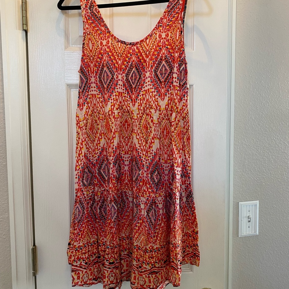 Angie size medium dress with lace and patterns